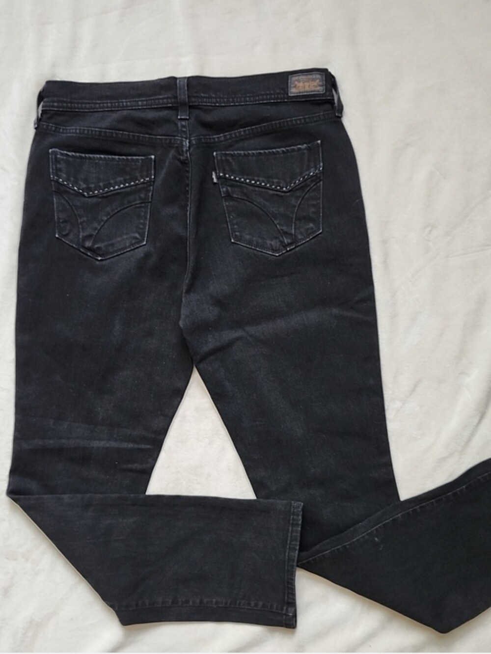 Levi's Black Straight Leg 505  Jeans, 10